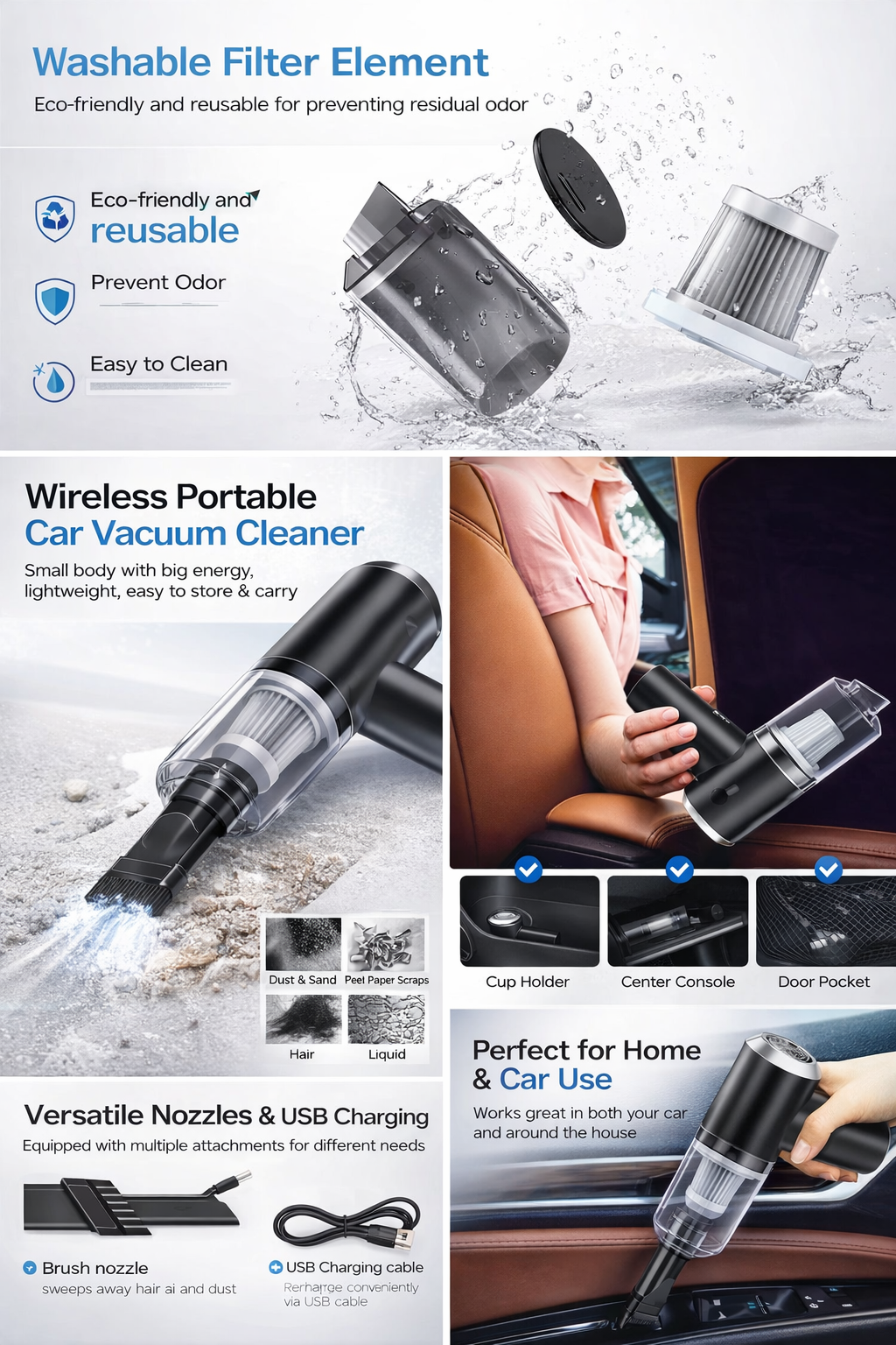 Portable Air Duster Cleaner